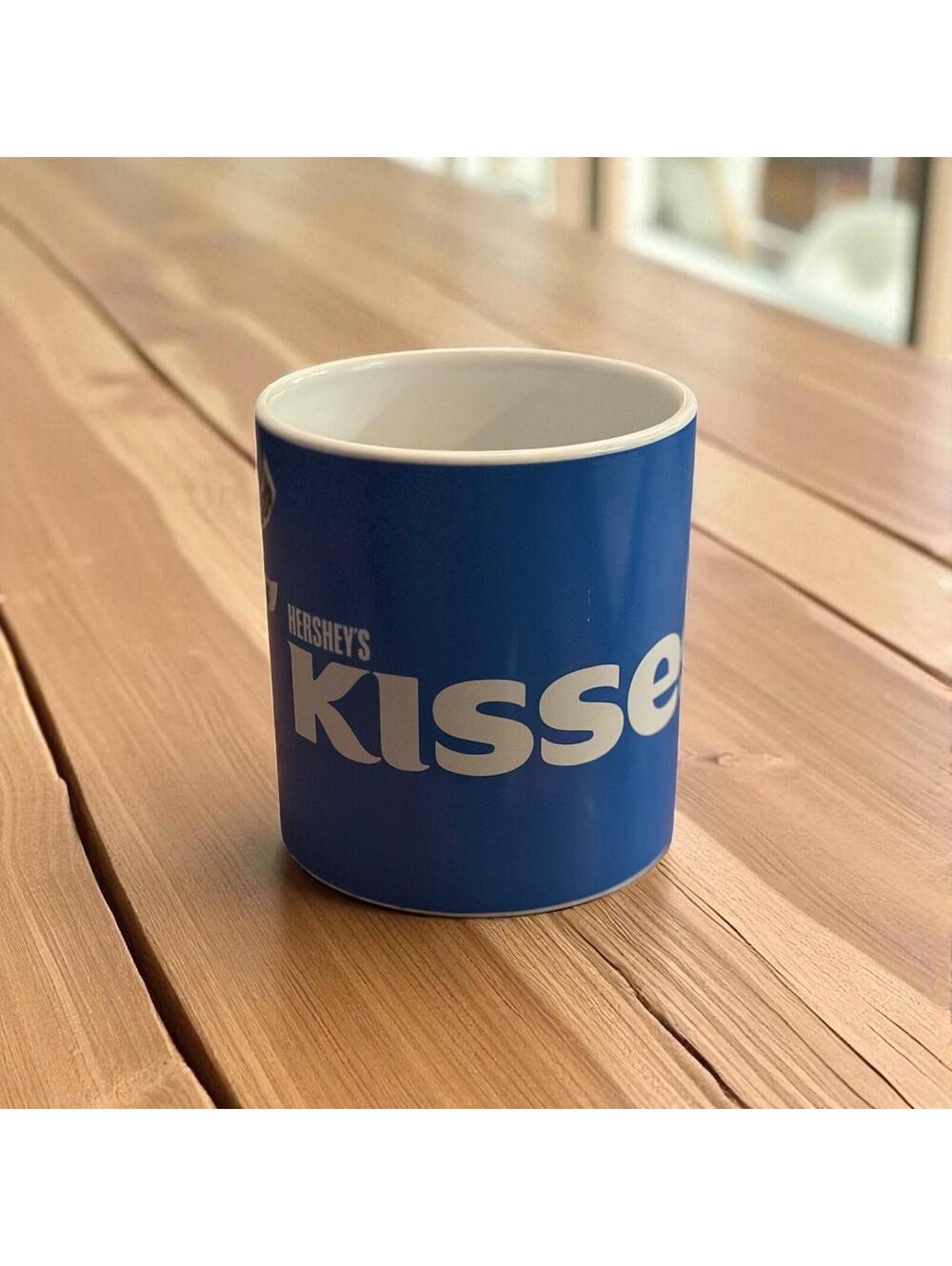 Hershey's Kisses Blue Ceramic Coffee Mug